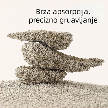 Natrij-bazirani mineralni pijesak za hrčke, s klumpanjem i deodoriranjem (Brand: Tafit; Kategorija: Hrana za kućne ljubimce; Uvoz: Ne)