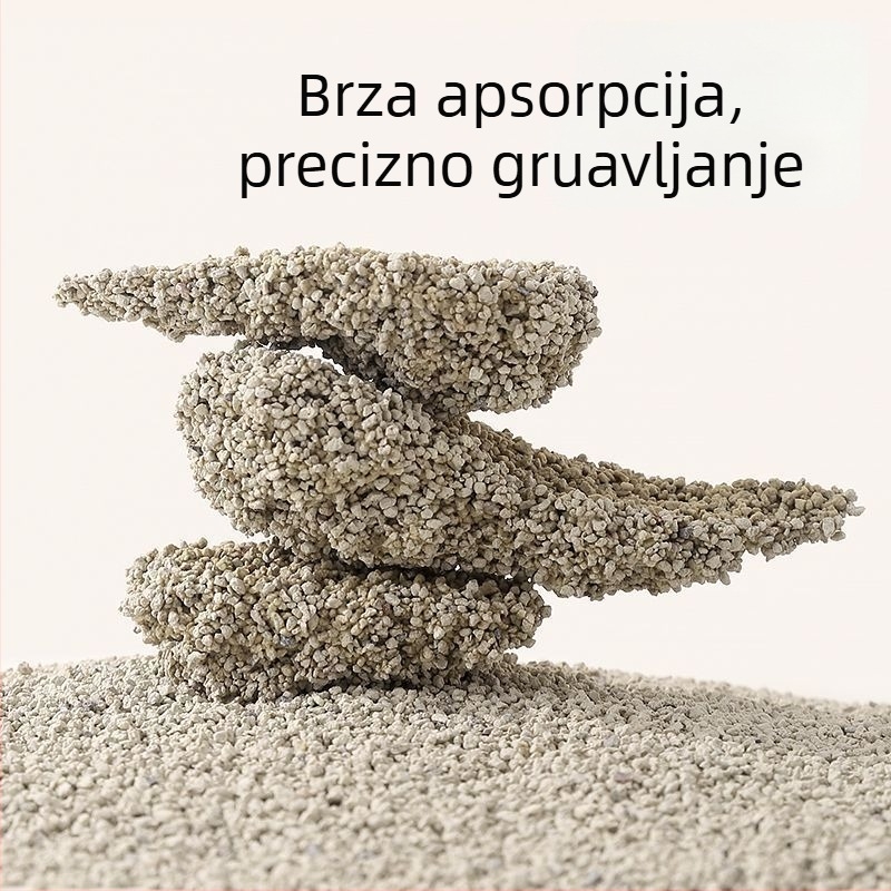 Natrij-bazirani mineralni pijesak za hrčke, s klumpanjem i deodoriranjem (Brand: Tafit; Kategorija: Hrana za kućne ljubimce; Uvoz: Ne)