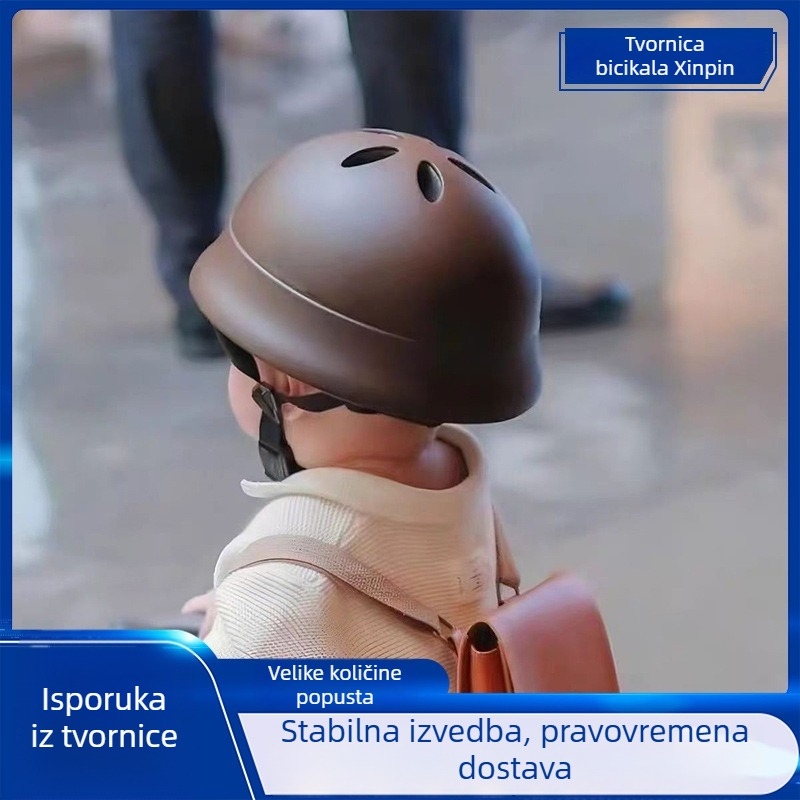 Dječja polu kaciga za balansne skutere, plastična, s logom, unisex