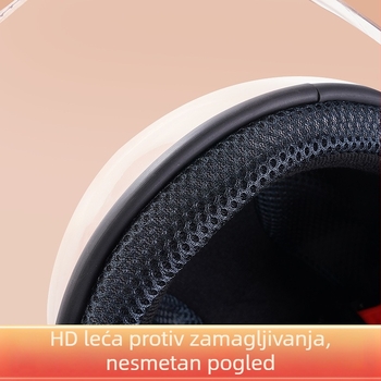 Yoha kaciga 3/4, PP, 3C potvrda, za odrasle, zimska upotreba na električnim vozilima.