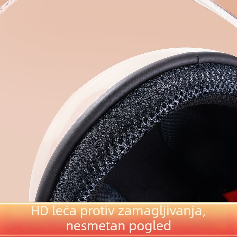 Yoha kaciga 3/4, PP, 3C potvrda, za odrasle, zimska upotreba na električnim vozilima.
