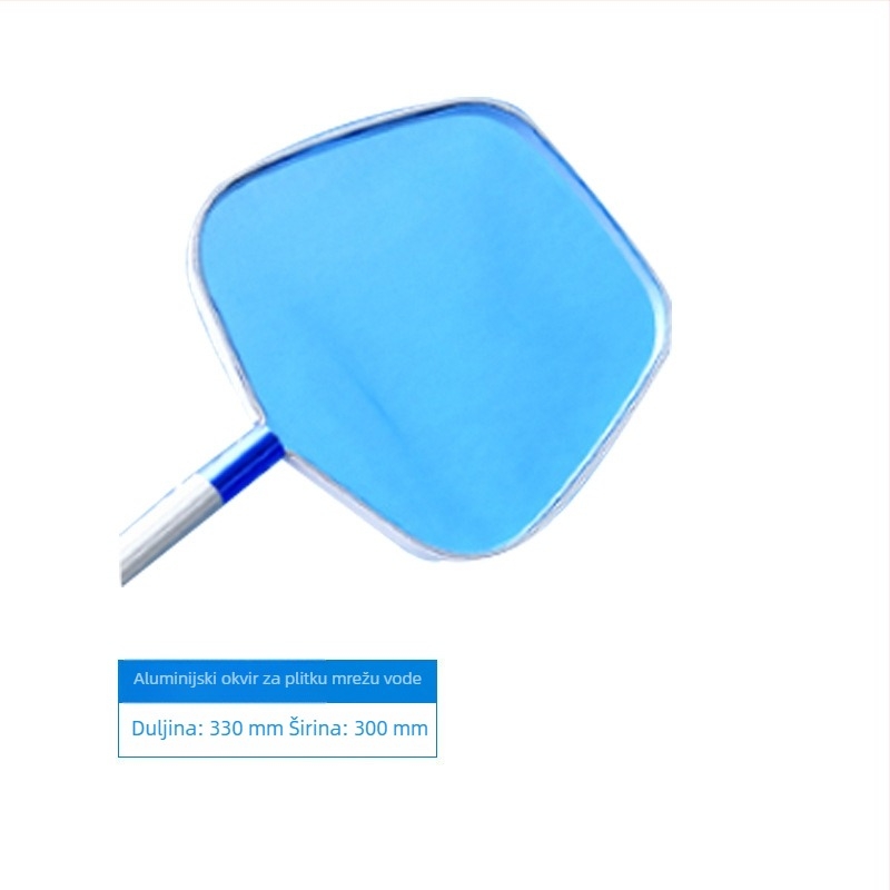 Mreža za uklanjanje lišća iz bazena s teleskopskom šipkom – poboljšano čišćenje površine za bazene i ribnjake (Broj artikla: tj#y%j#ylznu+lzn%j#u+fg; Kategorija: Napuhani bazen)