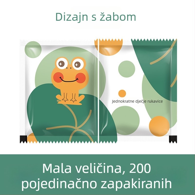 Jednokratne rukavice od polietilena, prozirne, standardne debljine, mogućnost otiska logotipa