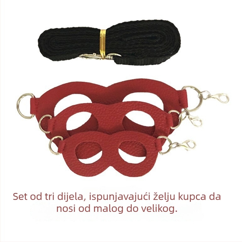 Prsni remen za manje kućne ljubimce — umjetna koža; podrijetlo Zhejiang; Marka Meow Comes and Dog Prospers