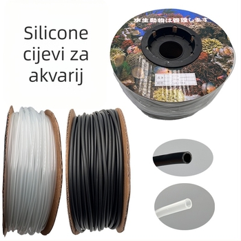 PVC cijev za aeriranje akvarija – otporna na visoke i niske temperature, maksimalna težina 5.5