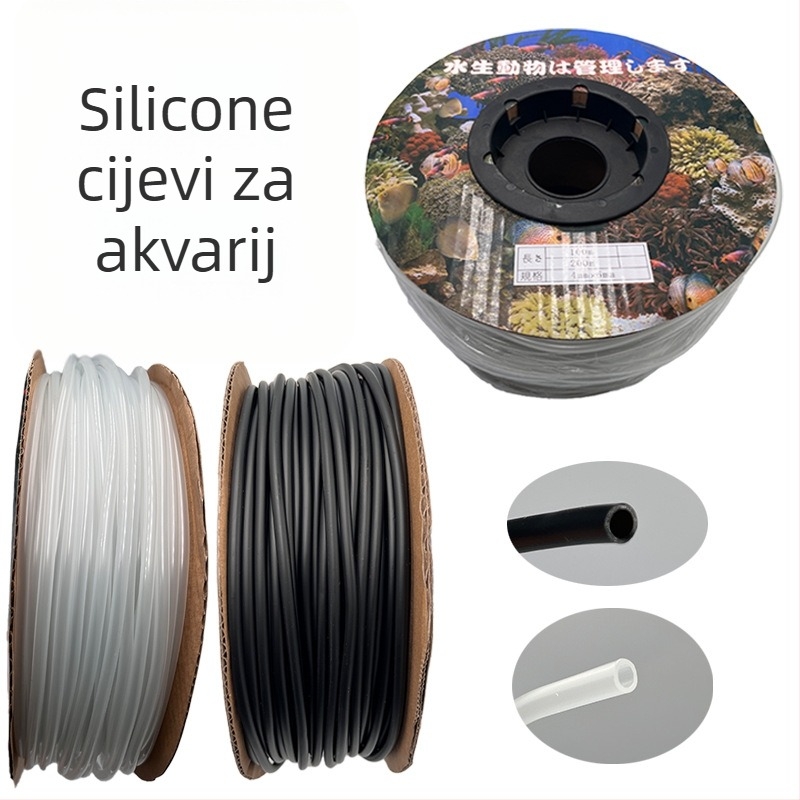PVC cijev za aeriranje akvarija – otporna na visoke i niske temperature, maksimalna težina 5.5