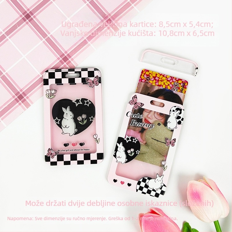 Akril kartični etui, stil ins wind, Blue bean marka