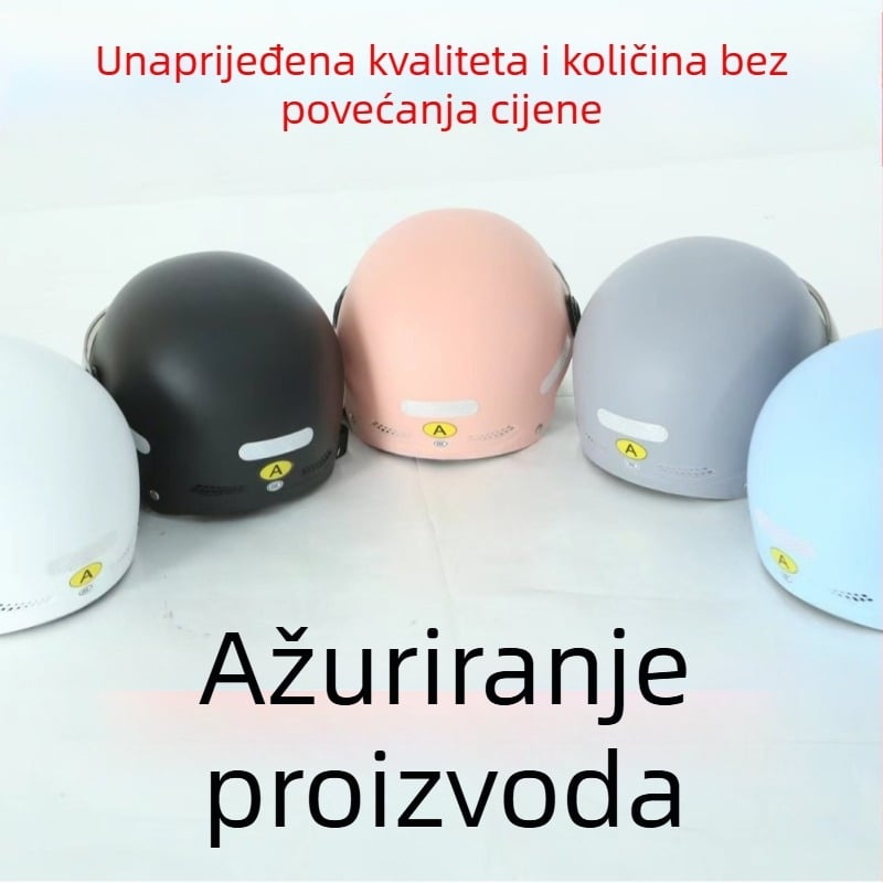 Kaciga za vožnju – polipropilenski omotač; za odrasle; za električna vozila; ljeto; certificirano prema korporativnim standardima