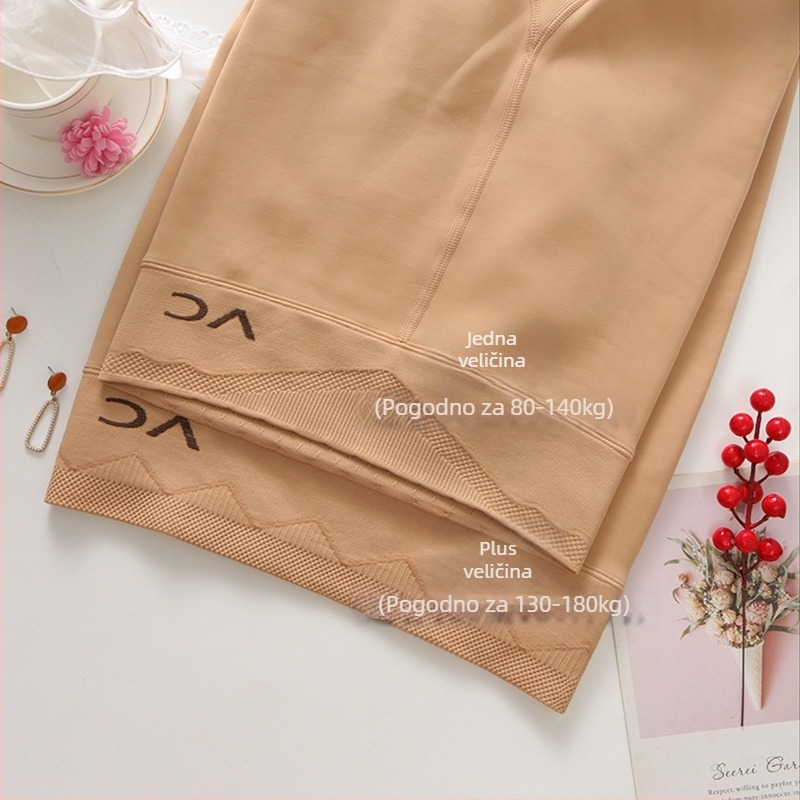 Ženske fleece legice od Nylon-Spandex, srednja debljina, visoka elastičnost, jednobojne, duljina 9/10, jedan komad, zadržavaju toplinu, zima 2025