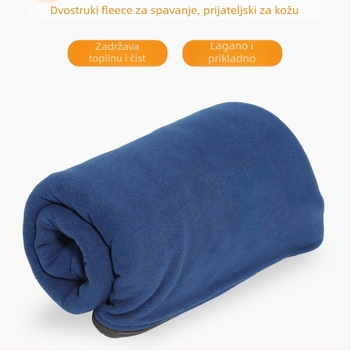 Flis unutarnja presvlaka za vreću za spavanje za djecu, dvostrana, odvojiva, stil omotnice