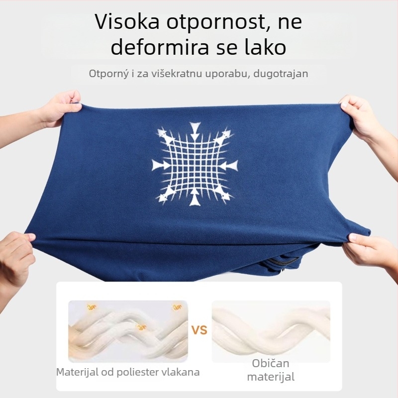 Flis unutarnja presvlaka za vreću za spavanje za djecu, dvostrana, odvojiva, stil omotnice