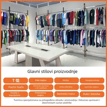 Muška softball jakna s digitalnim printom, prugasti uzorak, okrugli ovratnik, labav kroj, glavni materijal poliester 99%