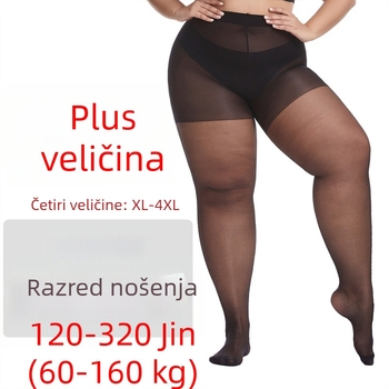 Najlon čarape za žene, tanke, jednobojne, oblikovanje tijela, 80-90% sadržaj najlona