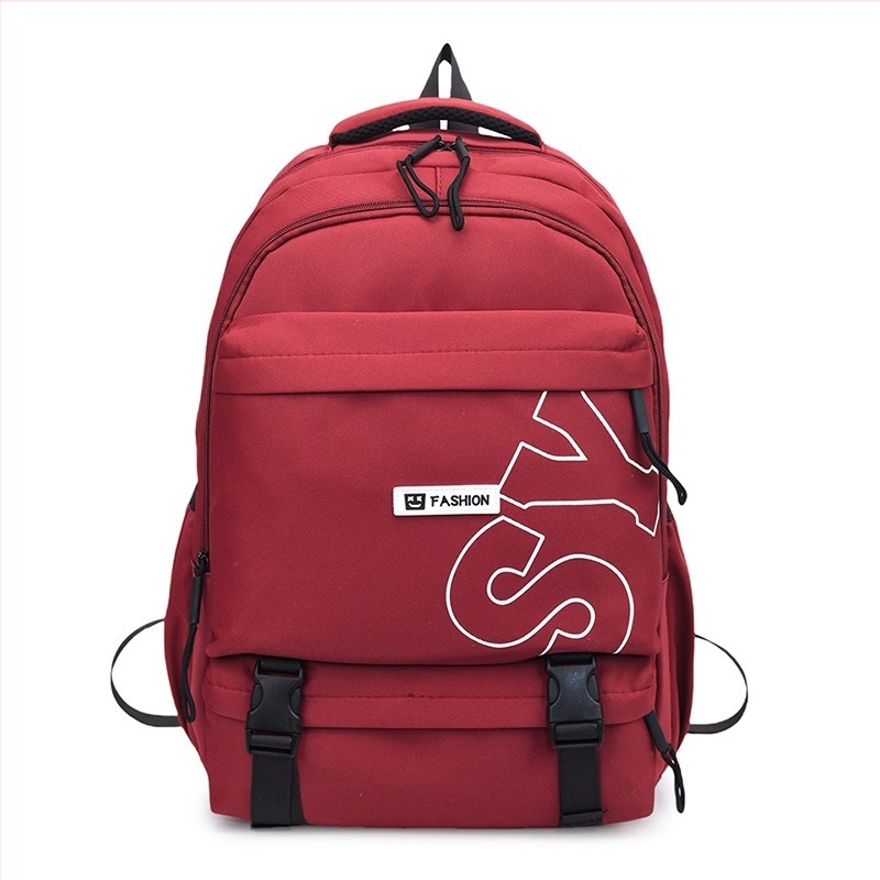 Školski ruksak za srednju školu, unisex, Oxford materijal, otporan na habanje, ulični stil, zakrivljene naramenice