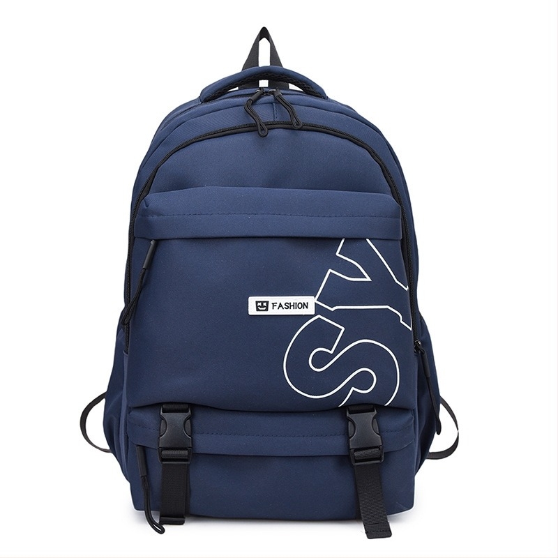 Školski ruksak za srednju školu, unisex, Oxford materijal, otporan na habanje, ulični stil, zakrivljene naramenice