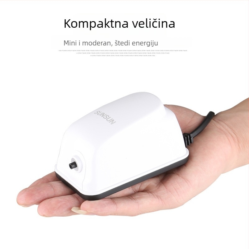 Pumpa za akvarij, dvostruki izlaz, tiho, ABS, napajanje AC, Sunsun/Sensen