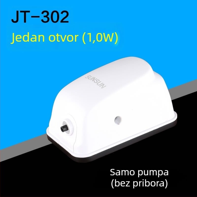 Pumpa za akvarij, dvostruki izlaz, tiho, ABS, napajanje AC, Sunsun/Sensen