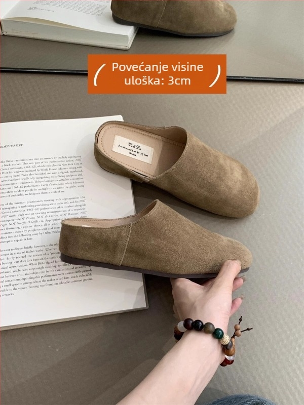 Dječje Birkenstock-stil papuče, gornji dio od nubuk kože bivola, okrugli vrh, gumeni potplat, PU uložak, jesen 2024