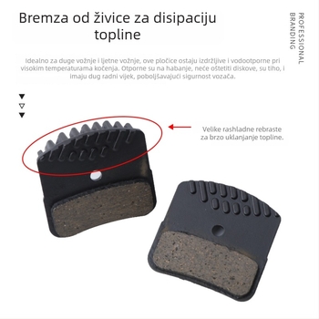 Ruica konice za planinski bicikl s hidraulnim diskovim konicama E4 hla11enje, 0detveropiston