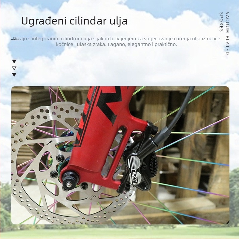 Ruica konice za planinski bicikl s hidraulnim diskovim konicama E4 hla11enje, 0detveropiston