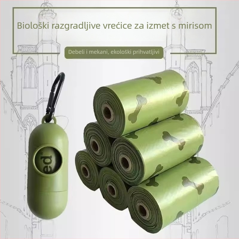 Set vrećica za pse i posuda za skupljanje, plastična konstrukcija, marka Friendly