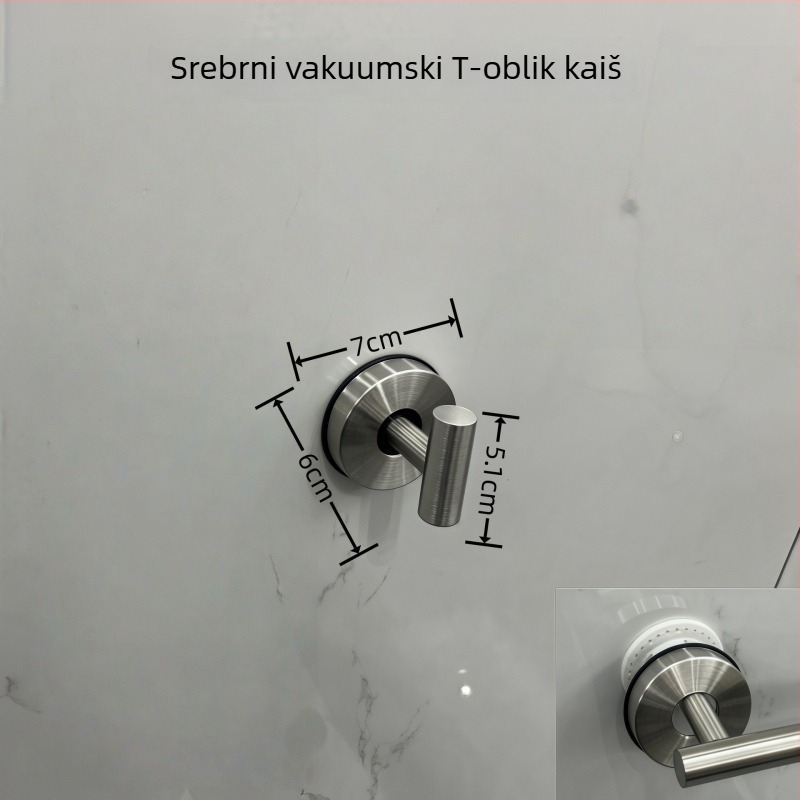 Set držača za ručnike od nehrđajućeg čelika | Moderan jednostavan stil | 3–5-dijelni set | Značka: Enjoy mei tian