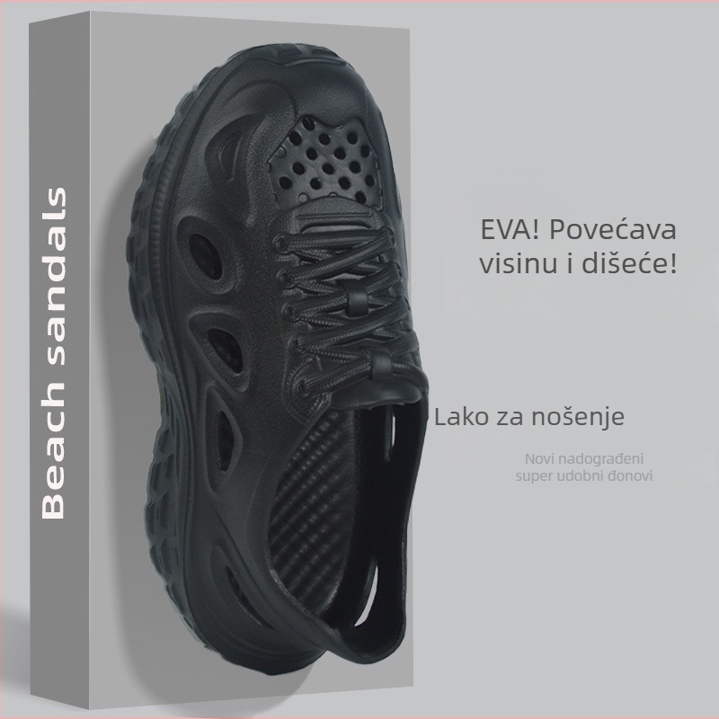 Unisex papuče za vrt, prozračni EVA gornji dio, pjenasti potplat, injekcijsko oblikovane (Prozračni; EVA gornji dio; Pjenasti potplat; Injekcijsko oblikovane)