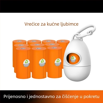 Dispenzer za vrećice za pse s kukom za šetnju • Bez uvoza • Marka: Other • Kategorija: Toalet