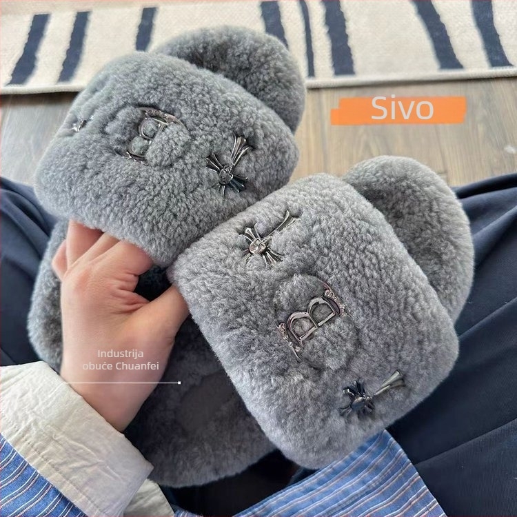 Ženske papuče s debelim potplatom i otvorenim prstom, gornji materijal: Super fiber, unutrašnjost: mreža, potplat: složen, lansiranje: proljeće 2025