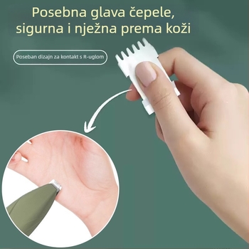 Električni kliper za njegu mačaka, kućni proizvod, pakiranje u kutiji s nasumičnim sadržajem