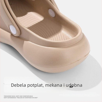 Mary Jane s debelim potplatom i platformom, zatvorenim prstom, perforiranim gornjim dijelom s mašnicom, povećanje visine, protuklizno