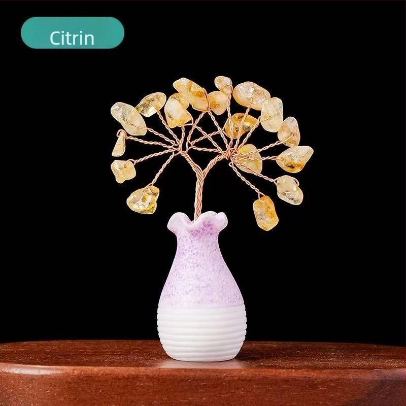 Kristalna mini vaza za cvijeće, realističan imitacijski dizajn za DIY mikro pejzaž, Materijal: Kristal, Kategorija: Resin Craft, Marka: Floating Life Half Dream, Šifra proizvoda: C0055