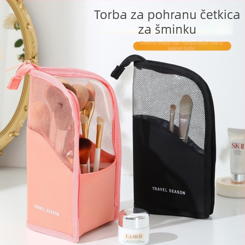 Toffee vertikalna kozmetička torbica, najlon, višestruke namjene, za putovanje