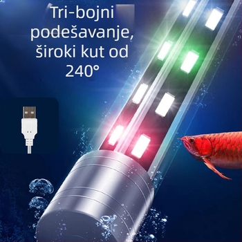 LED rasvjeta za akvarij, vodootporna, puni spektar, promjena boje, snaga ≤36W