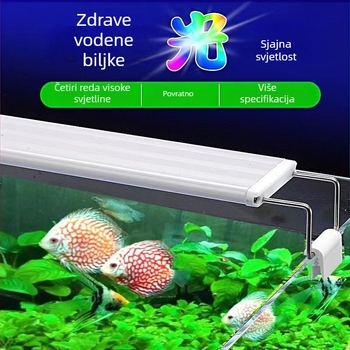 LED rasvjeta za akvarij – energetski učinkovitost, visoka svjetlina, puni spektar, promjenjiva boja, za vodene biljke i pejzaže prašume