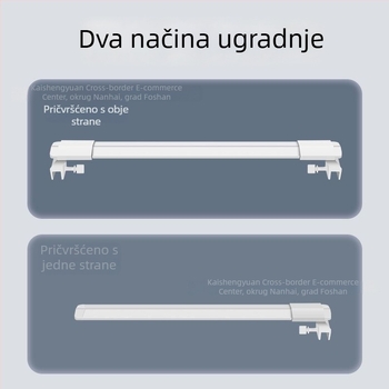 LED svjetlo za akvarij s ribama, svjetlo s punim spektrom za vodene biljke, PVC kućište, snaga 4.5W–15W, marka KSY