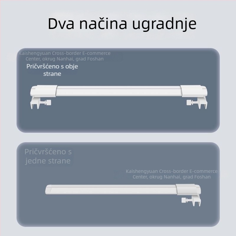LED svjetlo za akvarij s ribama, svjetlo s punim spektrom za vodene biljke, PVC kućište, snaga 4.5W–15W, marka KSY
