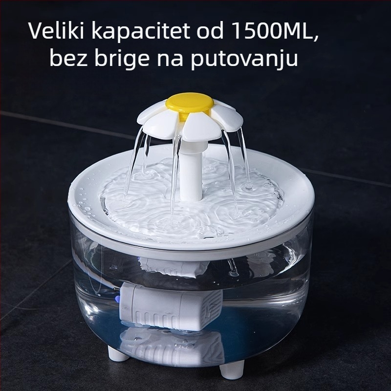 Dispenzer za vodu za mačke s cirkulirajućom vodom – PP materijal, Aoting marka