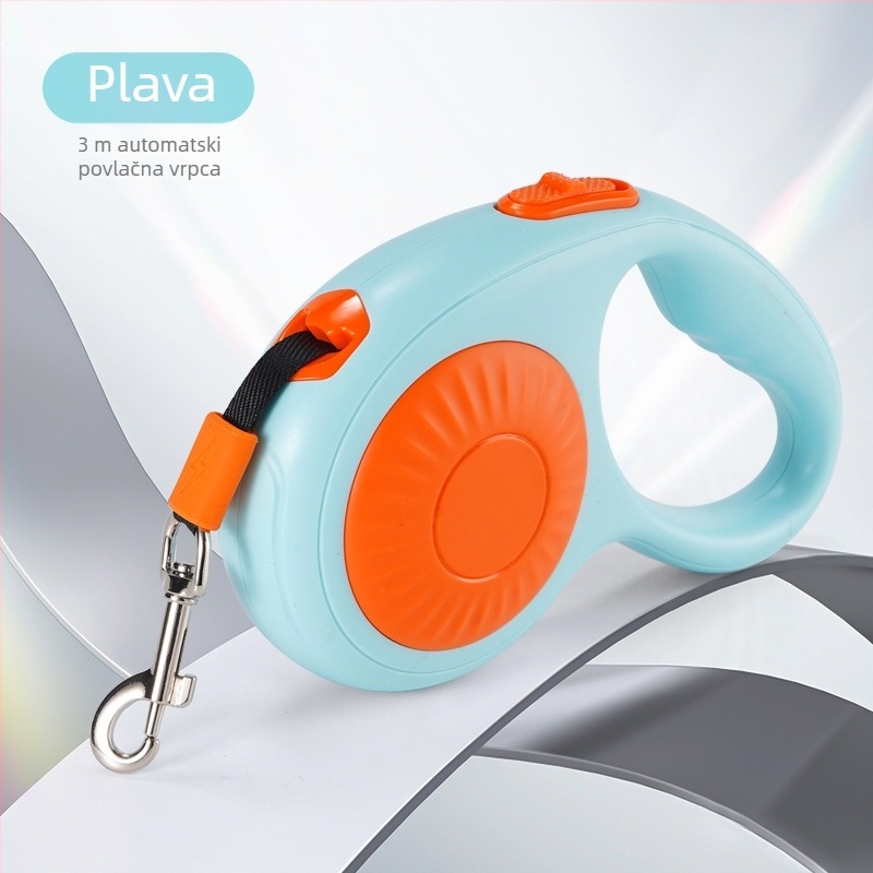 Pas vodič s automatskim navijanjem | ABS materijal | Sour Bear | 100 komada u kutiji