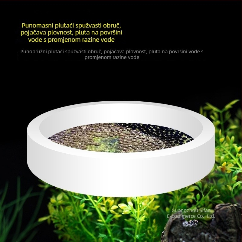 Prsten za hranjenje akvarija s plivajućim hranjenjem, protiv odlijetanja (Materijal: Drugo; Marka: Sheng bangrong; Pogodno za: Akvarij; Uvoz: Ne; Pakiranje: Drugo)