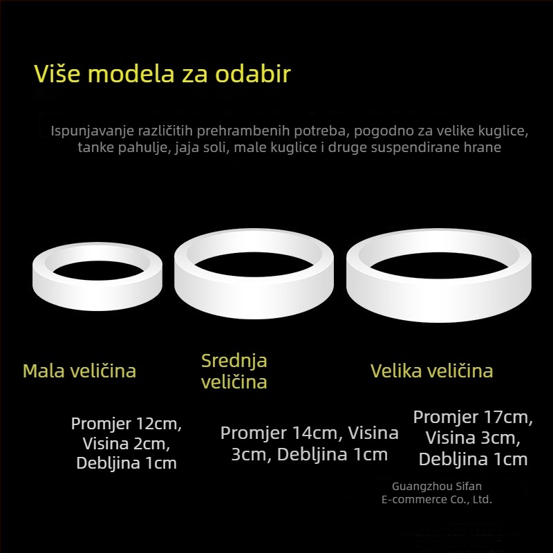 Prsten za hranjenje akvarija s plivajućim hranjenjem, protiv odlijetanja (Materijal: Drugo; Marka: Sheng bangrong; Pogodno za: Akvarij; Uvoz: Ne; Pakiranje: Drugo)