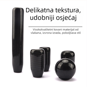 Držač mjenjača od karbonskih vlakana, neravnom kovanom oblikovanju s valovitom glavom, univerzalna kompatibilnost (Prilagodba obrade: Da; Marka: Haitai; Model: Carbon Fiber; Primjenjivi modeli: Opći)