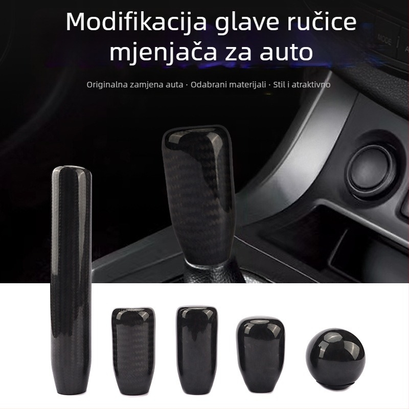 Držač mjenjača od karbonskih vlakana, neravnom kovanom oblikovanju s valovitom glavom, univerzalna kompatibilnost (Prilagodba obrade: Da; Marka: Haitai; Model: Carbon Fiber; Primjenjivi modeli: Opći)