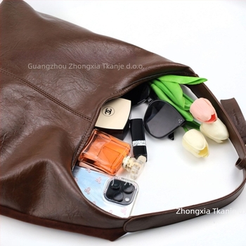 Torba Midsummer PU tote, gradski stil jednostavnosti, horizontalno kvadratni oblik, podstava od poliestera, magnetsko zatvaranje