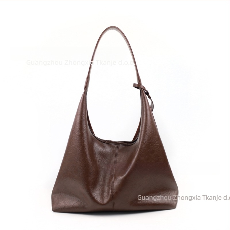 Torba Midsummer PU tote, gradski stil jednostavnosti, horizontalno kvadratni oblik, podstava od poliestera, magnetsko zatvaranje