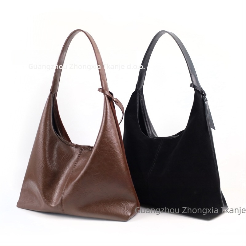 Torba Midsummer PU tote, gradski stil jednostavnosti, horizontalno kvadratni oblik, podstava od poliestera, magnetsko zatvaranje