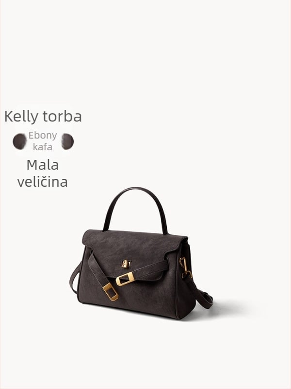 Meixishu Crossbody torba – Prava koža, koža drugog sloja, pravokutnog casual stila s kopčom, unutarnji džepovi: zip, džep za telefon, džep za dokumente, jedna naramenica, za svakodnevnu upotrebu, ljeto 2026