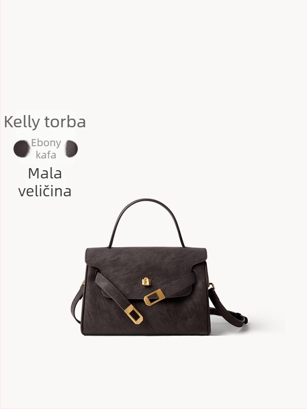 Meixishu Crossbody torba – Prava koža, koža drugog sloja, pravokutnog casual stila s kopčom, unutarnji džepovi: zip, džep za telefon, džep za dokumente, jedna naramenica, za svakodnevnu upotrebu, ljeto 2026