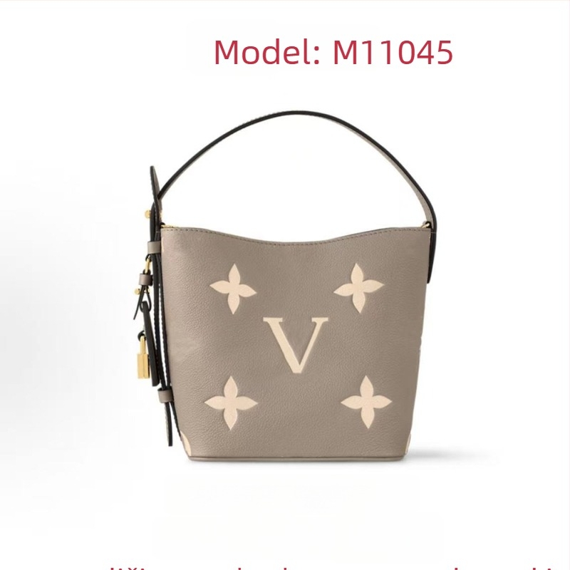 Torba bucket od prave kože s reljefom, magnetsko zatvaranje, podstava od platna, džep za telefon i dokumente, gradski stil preko ramena