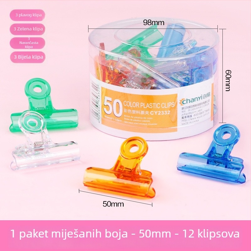 Chuangyi CY2331 Plastični držač karata - Pakiranje u plastičnom cilindru